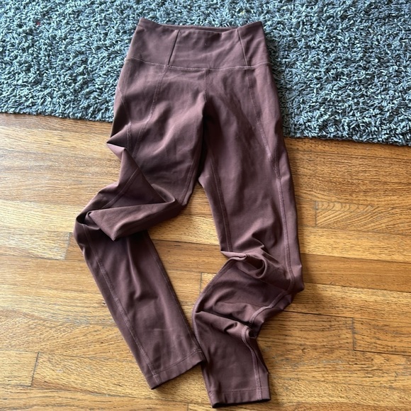 Girlfriend Collective Brown Leggings Size XXS - Picture 2 of 11